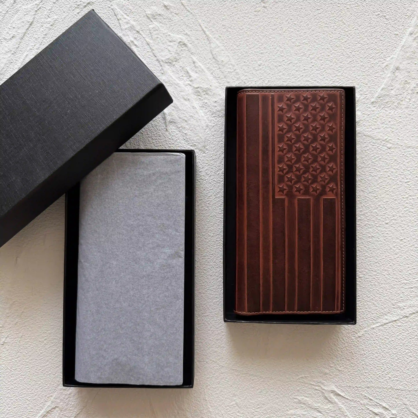 Real Cowhide Leather RFID-blocking Wallet