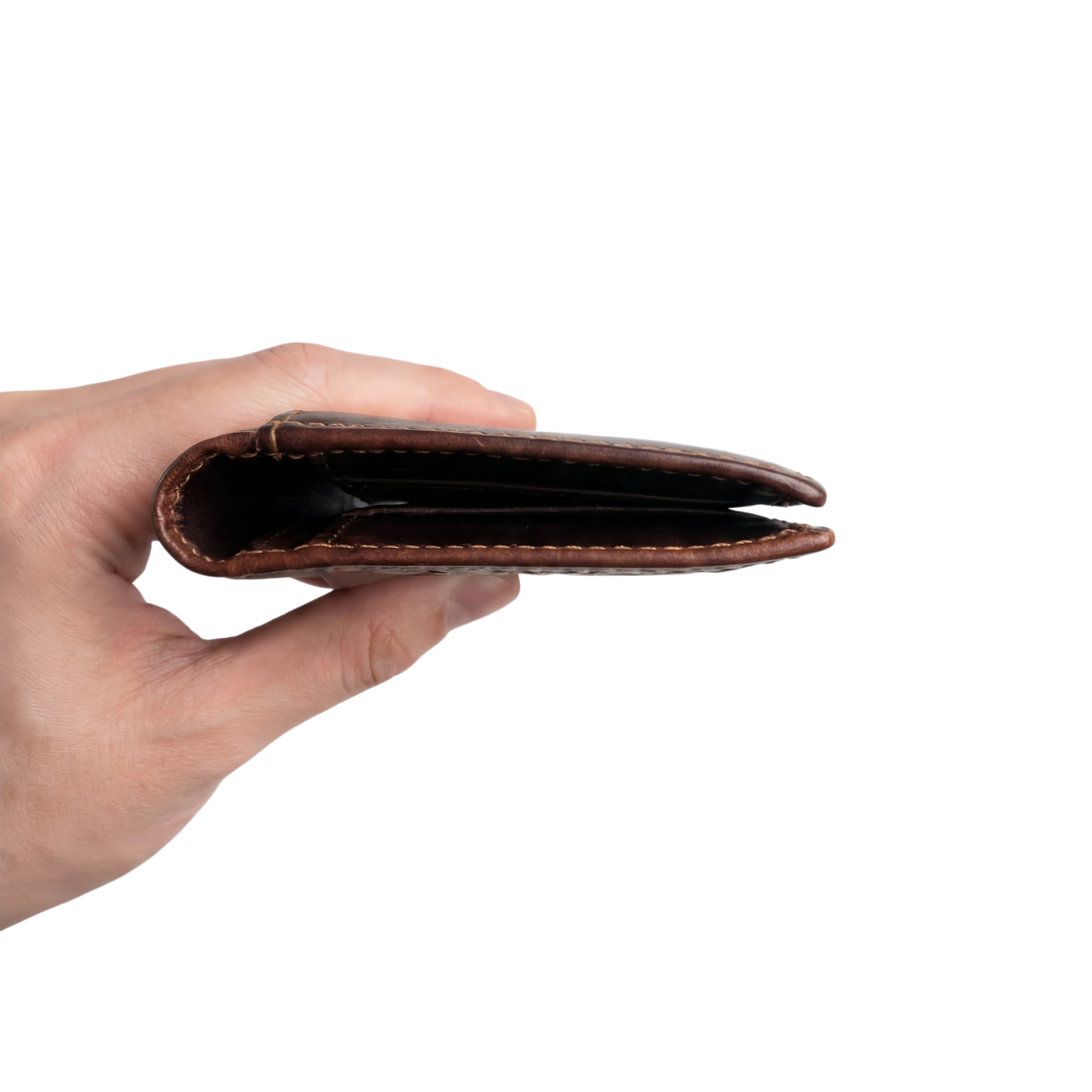 Real Cowhide Leather RFID-blocking Wallet