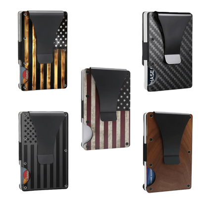 RFID Blocking Minimalist Slim Card Holder